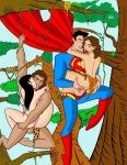  crossover dc dc_comics dcau disney jane_porter lois_lane superman superman:_the_animated_series superman_(series) tarzan tarzan_(character) tulio_(artist) 