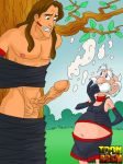 disney professor_archimedes_q._porter tagme tarzan tarzan_(character) toon_bdsm