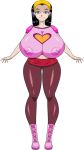  alcione big_breasts breasts code_lyoko elisabeth_delmas erect_nipples female nipples solo_female 