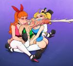 areola ass big_ass big_breasts big_testicles black_hair blonde_hair blossom_(ppg) blue_eyes bob_cut breasts bubbles_(ppg) buttercup_(ppg) cartoon_network cleavage cum cumshot facesitting fellatio female_on_futa futanari futanari_with_female green_eyes huge_penis incest licking lipstick lipstick_on_penis lipstick_on_testicles nipples penis powerpuff_girls pussy pussy_juice pussylicking red_eyes red_hair saliva siblings sister_and_sister sisters sparrow testicles threesome tied_hair tongue twin_tails