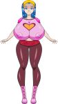 alcione big_breasts breasts code_lyoko elisabeth_delmas erect_nipples female huge_breasts nipples solo_female