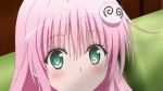 animated animated_gif ass bikini bra breasts demon_tail female green_eyes lala_satalin_deviluke large_breasts long_hair navel nipples nude pink_hair tail to_love-ru to_love-ru_darkness