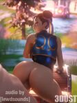 1boy 1boy1girl 1girl 3d alternate_version_available animated artist_name artist_signature asian asian_female ass ass_focus bare_shoulders bent_over big_ass big_butt blender blender_(software) bottomless bottomless_female bracelet brown_hair capcom chinese_clothes chun-li curvy dat_ass detailed_background doggy_position double_bun epic_games fat_ass female female_penetrated fortnite from_behind from_behind_position hair_bun hairbun half-dressed half_naked hetero large_ass leaning_forward lewdsounds light-skinned_female light-skinned_male light_skin male male/female male_penetrating male_penetrating_female mp4 outdoor_sex outside penetration sound spiked_bracelet straight straight_sex street_fighter tagme thick_ass thick_thighs thighs threedust twodust vaginal vaginal_penetration vaginal_sex video voluptuous