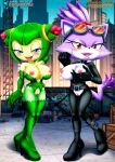 batman_(series) bbmbbf blaze_the_cat catwoman cosmo_the_seedrian cosplay dc_comics full_body mobius_unleashed palcomix pietro's_secret_club poison_ivy sega sonic_(series) sonic_the_hedgehog_(series) sonic_x