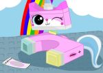  anus ass lego posing pussy rainbow rainbow_pattern tail the_lego_movie unikitty wink xxx 