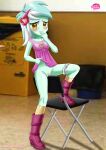 bbmbbf bottomless equestria_girls equestria_untamed green_skin hasbro lyra_heartstrings lyra_heartstrings_(eg) lyra_heartstrings_(mlp) my_little_pony my_little_pony:_friendship_is_magic no_panties palcomix pussy