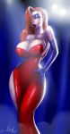 big_breasts breasts curvy disney jessica_rabbit non-nude redhead tagme who_framed_roger_rabbit