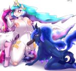 anthro areolae breasts cum cum_in_mouth cum_in_orifice cutie_mark equine eyelashes female friendship_is_magic furry futanari group group_sex herm horn incest mammal my_little_pony nipples orgy penis plankboy princess_cadance princess_cadance_(mlp) princess_celestia princess_luna pussy sex sibling sister smile source_request twilight_sparkle_(mlp) winged_unicorn wings