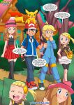  ash_ketchum bbmbbf bonnie citron_(pokemon) clemont comic dedenne eureka eureka_(pokemon) nintendo palcomix pikachu pokemon pokepornlive satoshi satoshi_(pokemon) serena_(pokemon) wet_dreams_3 