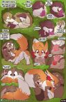  blazing_a_trail comic eevee fennekin fuf nintendo pokemon rattata servine 