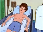 breasts erect_nipples glasses hospital hospital_bed king_of_the_hill no_bra peggy_hill topless