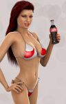 bikini hair lipstick soda sydgrl3d