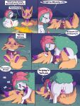  chip_and_meadow&#039;s_night_out comic fuf nintendo pokemon shaymin zorua 