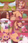  chip_and_meadow&#039;s_movie_night comic fuf nintendo pokemon shaymin zorua 