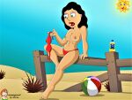 bikini_bottom bonnie_swanson breasts erect_nipples family_guy thighs