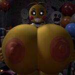 five_nights_at_freddy&#039;s gigantic_breasts oakensfm toy_chica