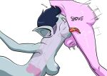  1futa 1girl blightstar deepthroat marceline multiple_penises princess_bubblegum 