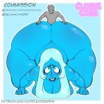 1boy 1boy1girl 1girl 2023 2d alien alien/human alien_girl anal anal_sex ass big_ass big_breasts bigger_female blue_background blue_body blue_diamond_(steven_universe) blue_eyes blue_hair blue_skin cartoon_network cuddlecore diamond_authority doggy_position face_down_ass_up female_on_human from_behind from_behind_position front_view giantess huge_ass huge_breasts human human_male larger_female male male/female male_human/female_alien massive_ass massive_butt nude nude_female size_difference small_dom_big_sub smaller_male steven_universe tall_female taller_female taller_girl top-down_bottom-up