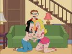 american_dad blowjob_face brother_and_sister francine_smith hayley_smith incest mother_&_daughter mother_&_son steve_smith sucking_penis