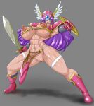  big_breasts big_breasts bikini_armor bimbo breasts clothing dragon_quest dragon_quest_iii horny huge_breasts kimchi_bancho milf nipple_piercing seductive soldier_(dq3) tagme 