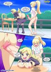  ace_trainer_(pokemon) ace_trainer_(pokemon_xy) bbmbbf comic futanari lillie lillie&#039;s_generation_a_pokebreeding_tour_(comic) lillie_(pokemon) palcomix pokemon pokepornlive toon.wtf 