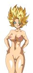  1girl areola arms_down bare_arms bare_back bare_breasts bare_midriff bare_shoulders bare_thighs belly belly_button bruise bruise_on_face bruised bruises cameltoe caulifla completely_nude completely_nude_female curvaceous curves curvy curvy_body curvy_female curvy_figure curvy_hips curvy_thighs cyan_eyes dicasty dragon_ball dragon_ball_super erect_nipples erection female_focus female_only female_saiyan female_solo grin grinning grinning_at_viewer hair_over_one_eye hair_up hands_on_ass hands_on_hips hips hourglass_figure injured injury kiokendragon navel nipples nude nude_female pink_nipples pussy pussy_lips reference reference_image reference_work saiyan saiyan_girl shiny shiny_ass shiny_breasts shiny_hair shiny_skin shiny_thighs slanted_eyes smile smile_at_viewer smiley_face smiling_at_viewer spiky_hair super_saiyan super_saiyan_2 teeth thick thick_ass thick_hips thick_legs thick_thighs thighs tournament_of_power transparent_background transparent_png universe_6 voluptuous voluptuous_female yellow_hair 