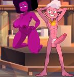 garnet_(steven_universe) lars_barriga nude nude_female nude_male steven_universe