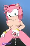 1girl amy_rose anus big_breasts bird navel nude pink_skin semen sonic_the_hedgehog_(series)