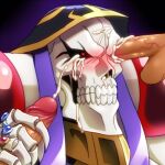 2d 3boys ainz_ooal_gown anal animated_skeleton anime ass black_background blush bodily_fluids bone cum cum_in_eye cum_leaking cum_on_face digital_media eye_fucking eye_penetration facial genital_fluids genitals handjob high_res male male_focus male_only multiple_boys overlord_(maruyama) penis semen sex skeleton skull skull_fucking solo_focus sweatdrop teba_motoko third-party_source uncut undead yaoi