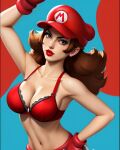  ai_generated boxer genderbend genderswap mario mario_bros super_mario_bros. 