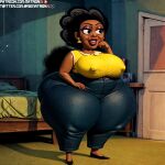 1girl 1girl 1girl 4k ai_generated bbw big_ass big_ass big_breasts big_breasts breasts chubby chubby_female clothing dark-skinned_female dark_body dark_skin disney disney_channel female_focus female_only gilf gmilf granny high_res large_ass large_butt larger_female marvel massive_ass massive_breasts massive_butt massive_thighs matronai_(artist) mature mature_female mature_woman mimi_lafayette moon_girl_and_devil_dinosaur nipples old_woman older_female patreon patreon_username pinup plump solo_female solo_focus ssbbw stable_diffusion thick thick_ass thick_legs thick_thighs twitter_username