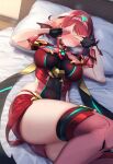  1girl ai_generated big_breasts breasts female_focus female_only high_res necromancer_(artist) patreon patreon_paid patreon_reward pyra red_eyes red_hair short_hair solo_female stable_diffusion xenoblade_(series) xenoblade_chronicles_2 