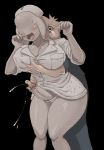 blush breasts bubble_head_nurse couple cum ejaculation futanari handjob heart insertion monster_girl nurse nurse_(silent_hill) object_insertion open_clothes open_shirt penis petaro shirt silent_hill silent_hill_2 solo ueno_petarou urethral_insertion