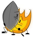  battle_for_dream_island bfb bfdi firey_(bfdi) leafy_(bfdi) object_shows rule_34 