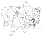 capcom censored chun-li futa_on_futa futa_with_futa futanari kanzuki_karin muscle sketch street_fighter street_fighter_alpha_3 street_fighter_zero street_fighter_zero_3 street_fighter_zero_iii uma_(painwise)