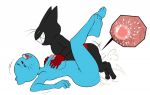 1girl anthro ass big_ass big_breasts black_body black_fur blue_body blush bodily_fluids breast_grab breasts cartoon_network cum cum_inside domestic_cat eroborus felid feline felis female_penetrated fur furry genital_fluids hand_on_breast impregnation leaking lying male male/female male_penetrating mammal mao_mao:_heroes_of_pure_heart missionary_position nicole_watterson on_back orgasm ovum penetration penile penile_penetration sex sheriff_mao_mao_mao sperm_cell the_amazing_world_of_gumball vaginal vaginal_penetration