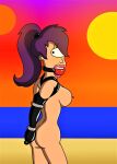 ass ball_gag bondage breasts creek_12 erect_nipples futurama nude thighs turanga_leela