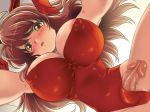  animal_ears asahina_mikuru breasts brown_hair bunny_ears erect_nipples futanari huge_breasts penis suzumiya_haruhi_no_yuuutsu uncensored 