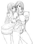 alluring asuka_kazama big_ass big_breasts bisexuals blonde_hair blue_eyes breasts emilie_de_rochefort grope hair horny_women light-skinned_female lili_(tekken) lili_rochefort lipstick namco nipples pussy tekken tekken_5 tekken_5_dark_resurrection tekken_6 tekken_tag_tournament_2