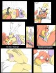  comic dark_nek0gami demi-glenn digimon gazimon renamon taming_the_screw 