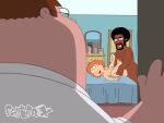  bouncing_breasts breasts cheating_wife dark-skinned_male dark_skin erect_nipples erect_penis family_guy faptraxxx gif huge_penis jerome_washington legs_up lois_griffin nude peter_griffin vaginal 