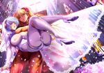 2_girls asuka_langley_souryuu big_ass big_breasts kawaraya_a-ta neon_genesis_evangelion orange_hair plugsuit purple_hair rei_ayanami yuri