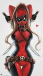 1girl art deadpool fanart other_version_available