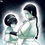  aphrodos avatar:_the_last_airbender comic katara toph_bei_fong 