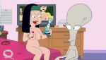 american_dad francine_smith hayley_smith roger_(american_dad) steve_smith