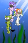  3_girls 3girls bondage breathplay canine carol_tea darksonic250 dragon drowning escape feline female female_only forced freedom_planet gag galaxytrail milla_basset nudity sash_lilac tagme underwater 