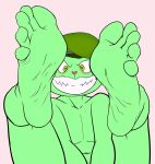 5_toes bear beret cute_feet cyborg-steve delicious_feet delicious_soles edit fangs feet feet_up fliqpy fliqpy_(htf) foot_focus fuckboy furry green_bear grin happy happy_tree_friends hat humanoid_feet inviting legs_apart legs_held_open legs_spread legs_up mammal mondo_media presenting_feet soles tasty_feet tasty_soles teeth toes ursid