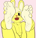  5_toes bunny cuddles cuddles_(htf) cute_feet cyborg-steve delicious_feet delicious_soles edited feet feet_up foot_focus fuckboy furry happy happy_tree_friends humanoid_feet inviting lagomorph legs_apart legs_held_open legs_spread legs_up leporid mondo_media multicolored_soles presenting_feet rabbit soles tasty_feet tasty_soles toes yellow_fur 