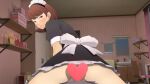  1boy 1girl 3d brown_hair couple minato_arisato penis penis_in_pussy persona_3 reverse_cowgirl_position vaginal vaginal_penetration vaginal_sex yukari_takeba 