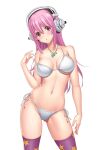  bikini breasts guang_yiren headphones nitroplus super_sonico 